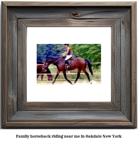 family horseback riding near me in Oakdale, New York